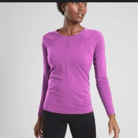 Athleta Tops - Athleta FOOTHILL SEAMLESS LONG SLEEVE